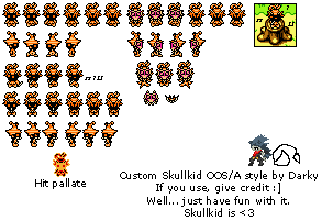 The Legend of Zelda Customs - Skull Kid (Zelda Game Boy-Style)