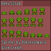 The Legend of Zelda Customs - Deku Scrub (A Link to the Past-Style)