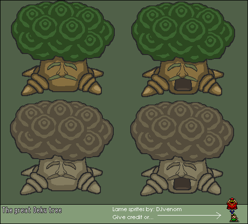 Deku Tree (A Link to the Past-Style)