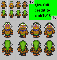 The Legend of Zelda Customs - Goron Link (A Link to the Past-Style)