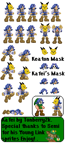 The Legend of Zelda Customs - Kafei (Mega Man Zero-Style)