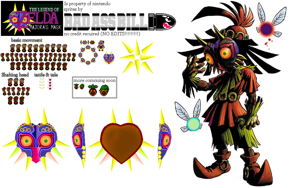 The Legend of Zelda Customs - Skull Kid (A Link to the Past-Style)