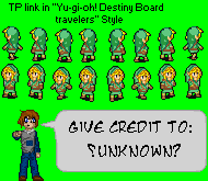 The Legend of Zelda Customs - Link (Yu-Gi-Oh!: Destiny Board Traveler-Style)