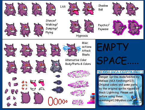 Pokémon Generation 1 Customs - #094 Gengar