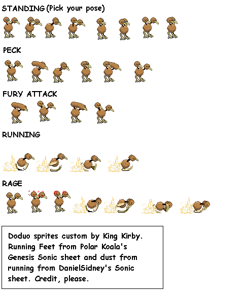 Pokémon Generation 1 Customs - #084 Doduo