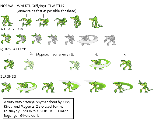 Pokémon Generation 1 Customs - #123 Scyther