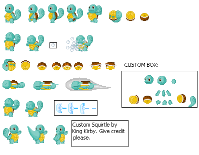 Pokémon Generation 1 Customs - #007 Squirtle