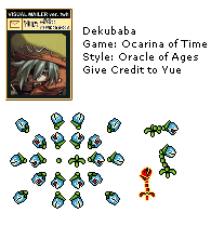 The Legend of Zelda Customs - Deku Baba