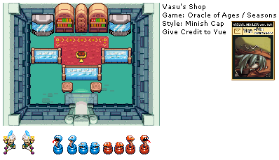 The Legend of Zelda Customs - Vasu's Shop (The Minish Cap-Style)