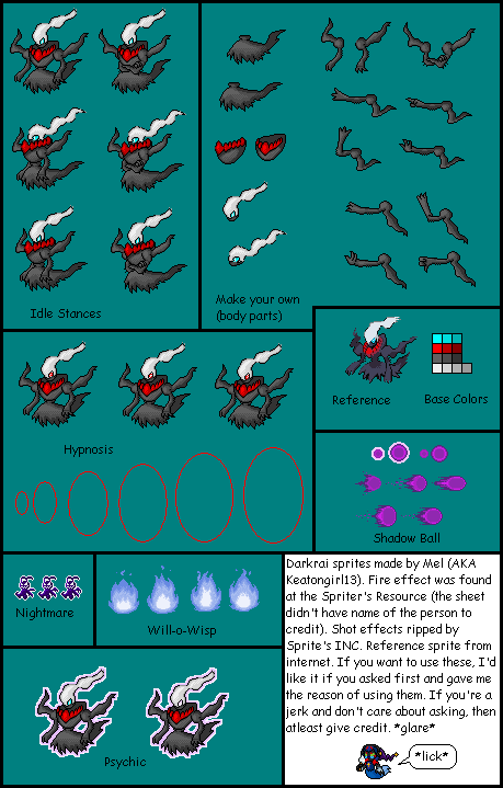 Pokémon Customs - #491 Darkrai