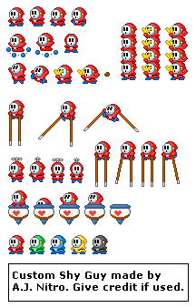 Mario Customs - Shy Guy