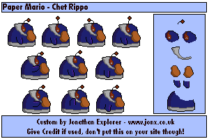 Paper Mario Customs - Chet Rippo