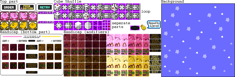 Kirby's Dream Course - Cube & Handicap