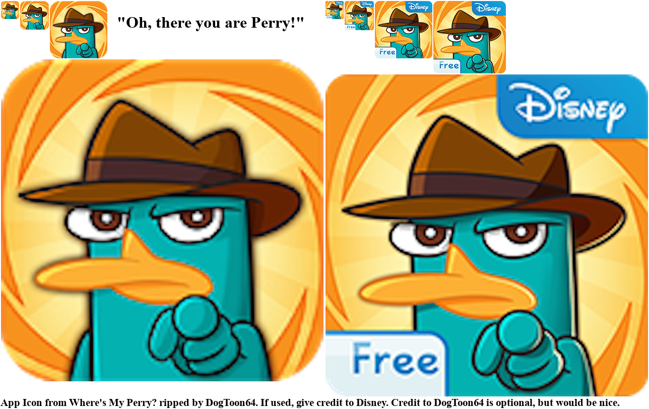 Where's My Perry? - App Icon