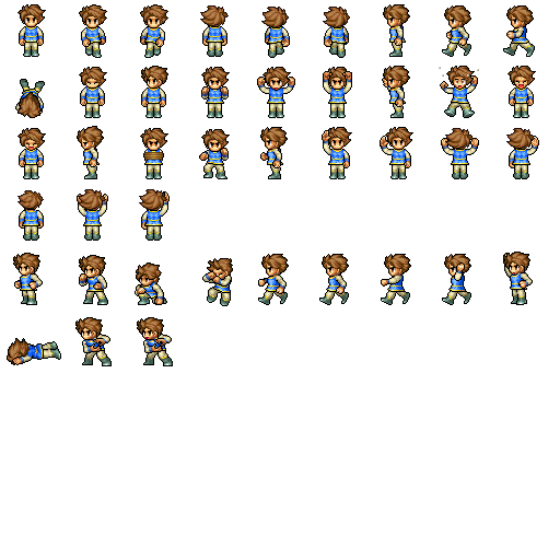 Final Fantasy 5 Customs - Bartz (Freelancer, FF4 PSP-Style)