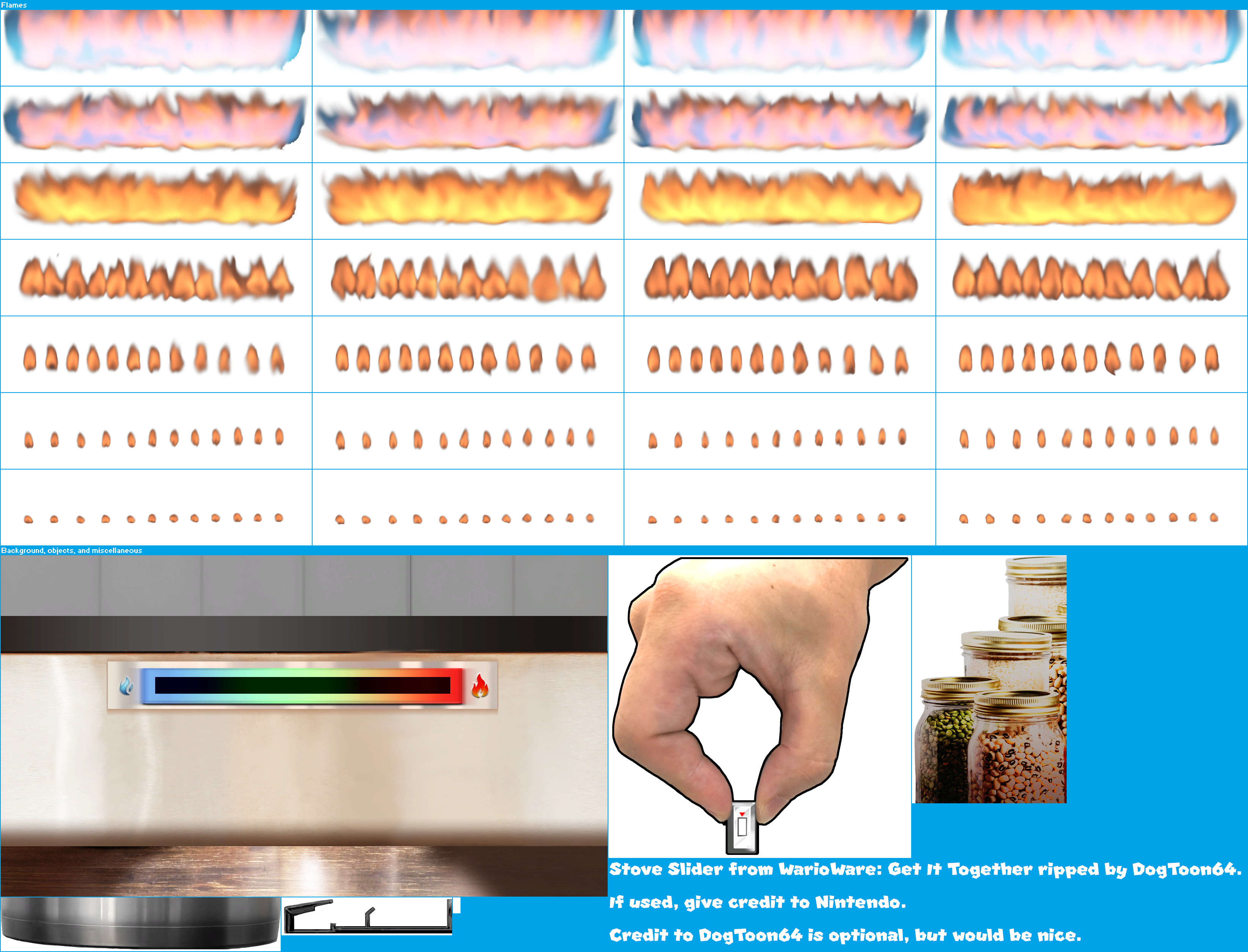 WarioWare: Get It Together! - Stove Slider