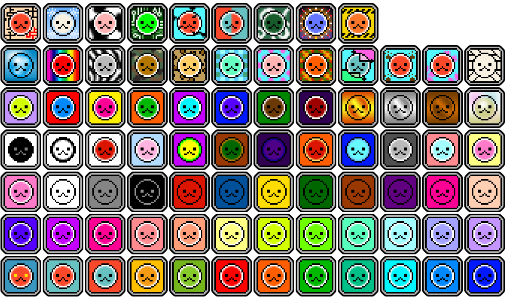 Taiko no Tatsujin: V Version - Don-chan Color Icons