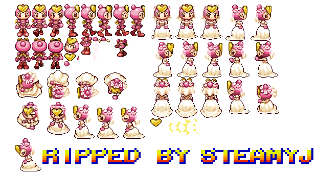 SNES - Super Bomberman 3 - Pretty Bomber - The Spriters Resource