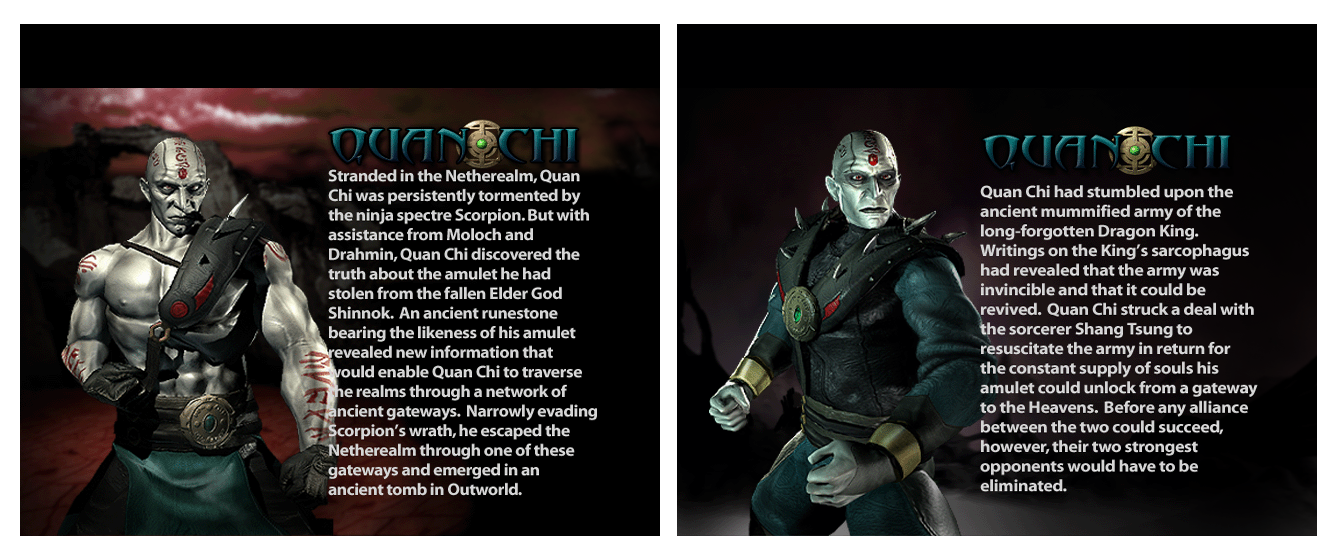 Quan Chi's Bio