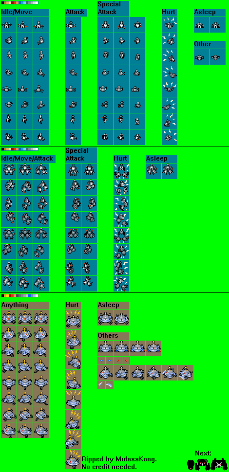 Pokémon Mystery Dungeon: Explorers of Sky - Magnemite, Magneton and Magnezone