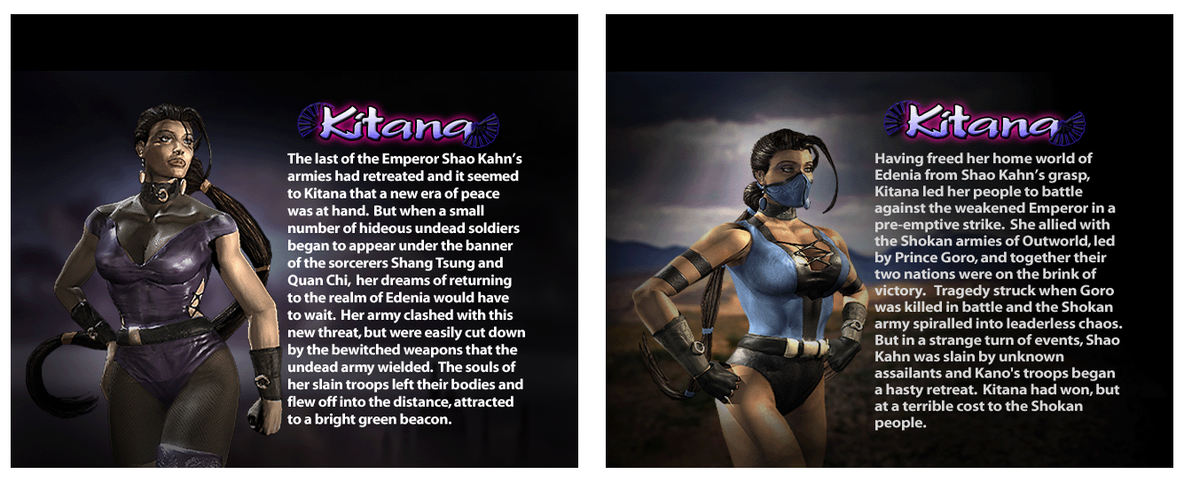 Kitana's Bio