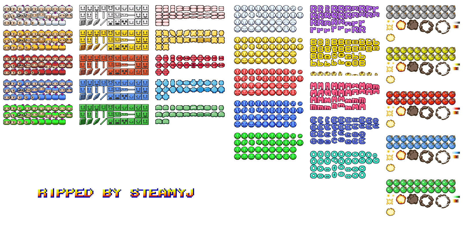 Bomberman Land 2 - Same Game / Panic Bomber Icons