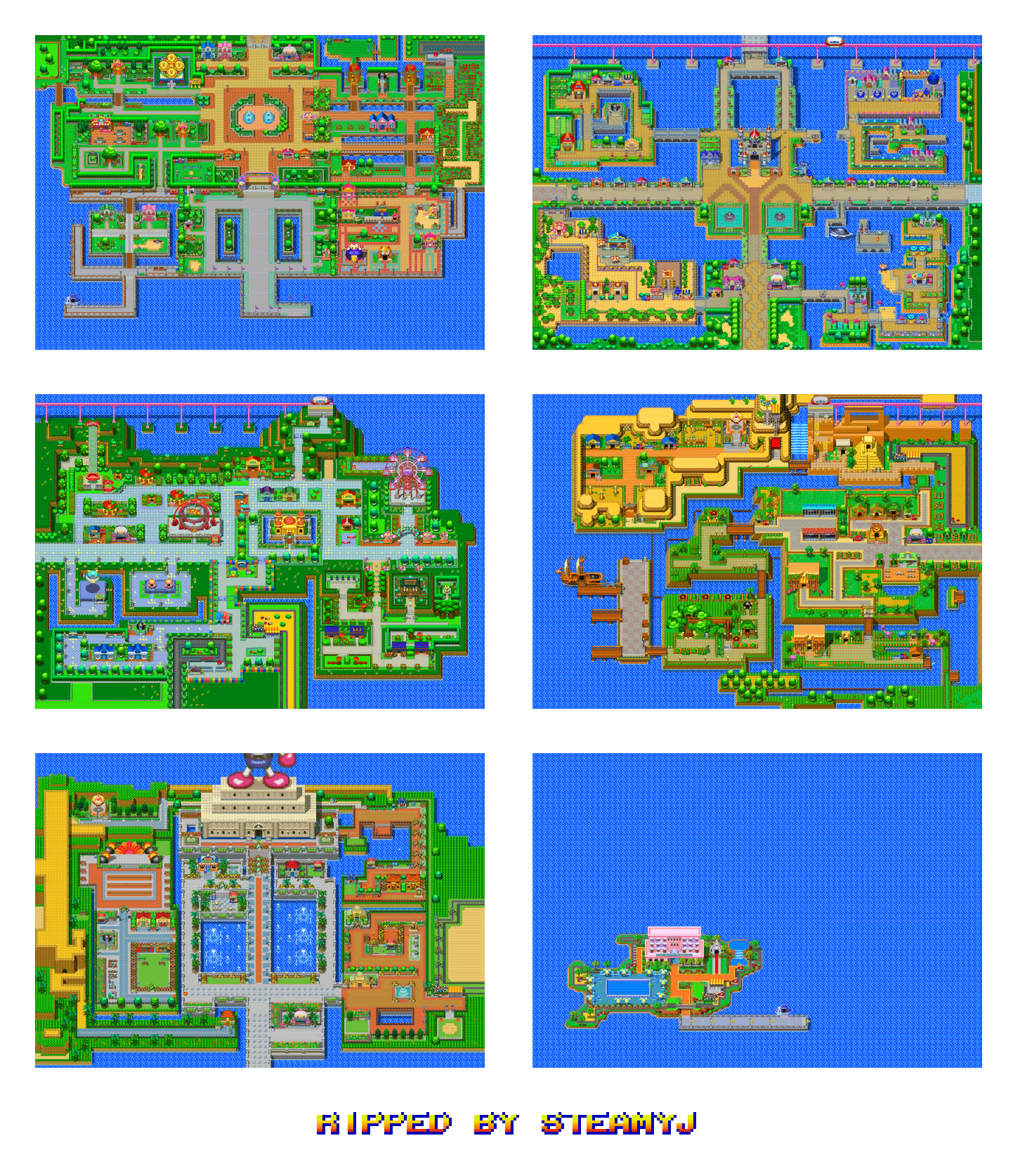Bomberman Land 2 - Maps