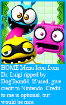 Dr. Luigi - HOME Menu Icon