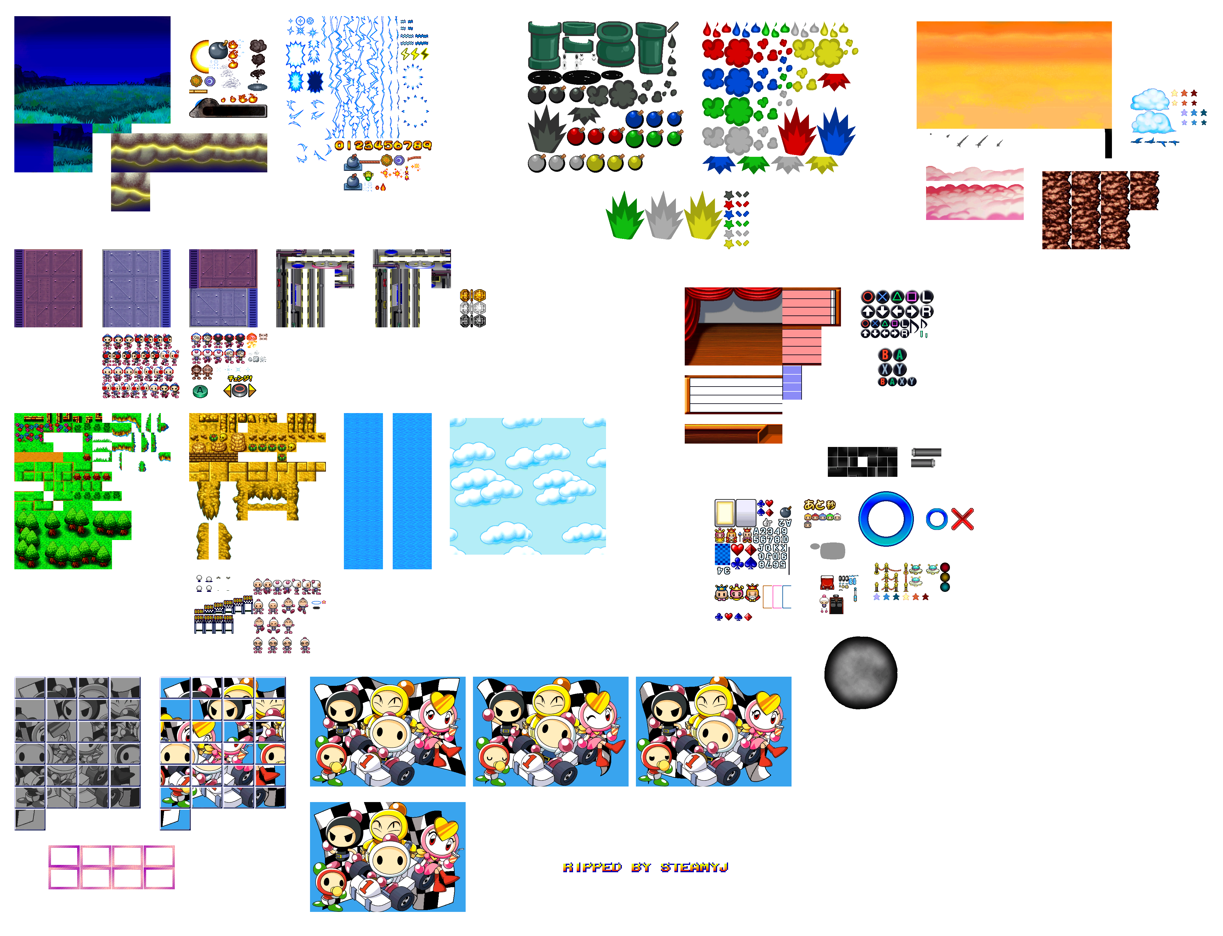 Bomberman Land 2 - Minigame Tiles 3