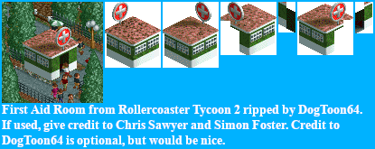 RollerCoaster Tycoon 2 - First Aid Room