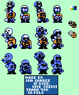 Skid and Pump (Mega Man NES-Style)