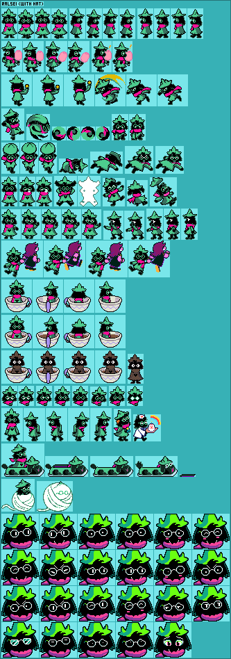 Ralsei (With Hat) (Expanded)