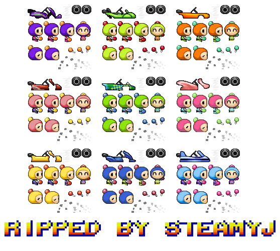 Bomberman Land 2 - Casino Minigame Racers