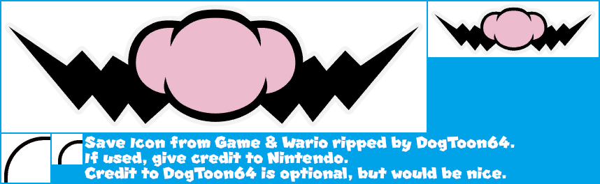 Game & Wario - Save Icon