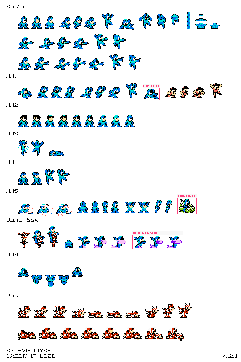 Mega Man (NES Style, Upgraded)