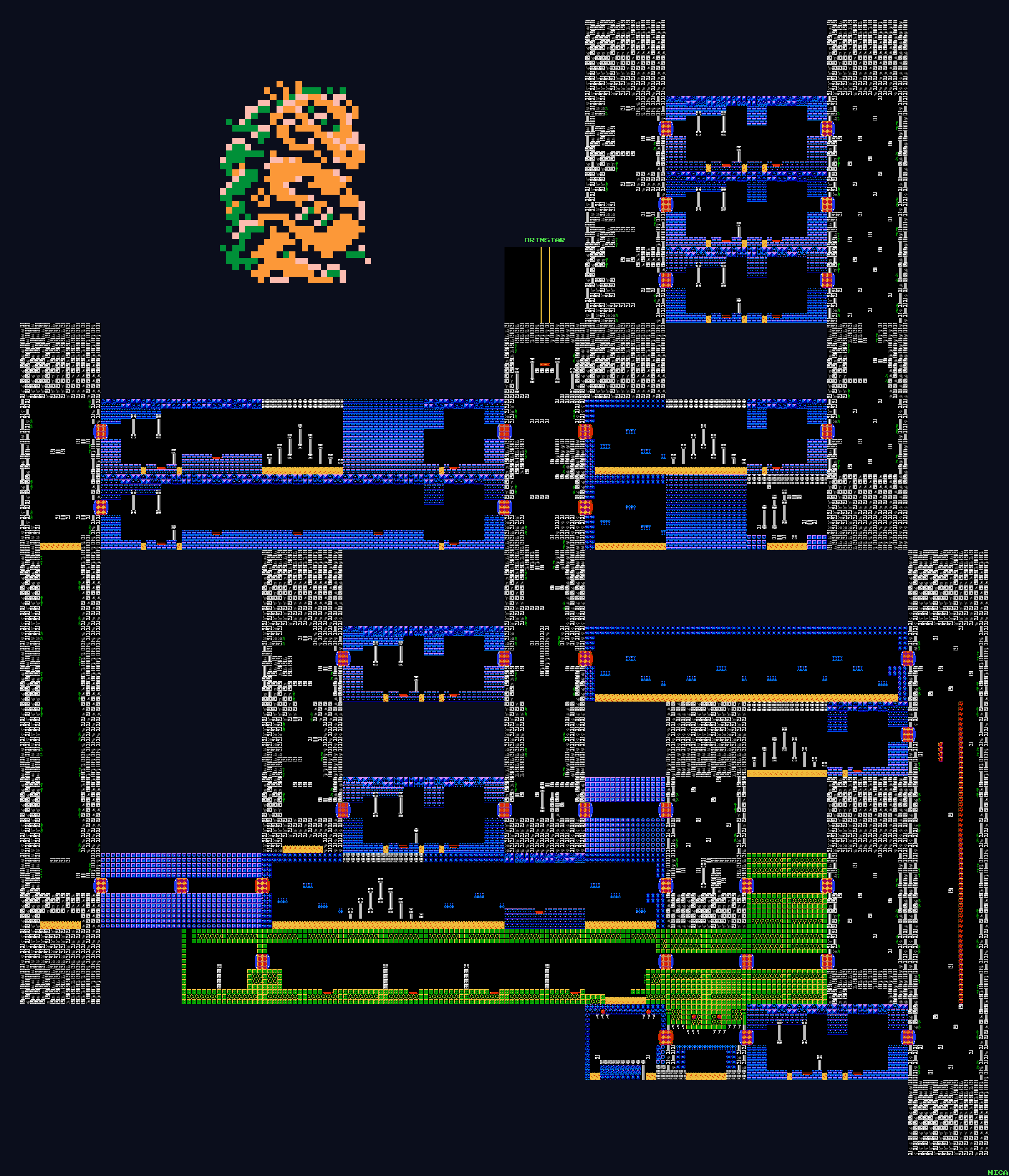 Metroid - Kraid's Lair