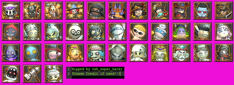 Happy Wars - Achievement Icons