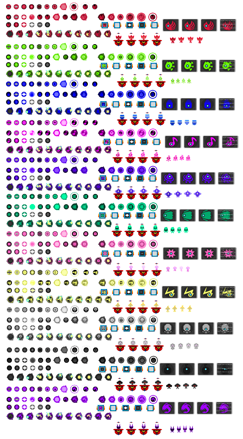 Sonic the Hedgehog Customs - Wisps (Sonic Colors DS-Style)