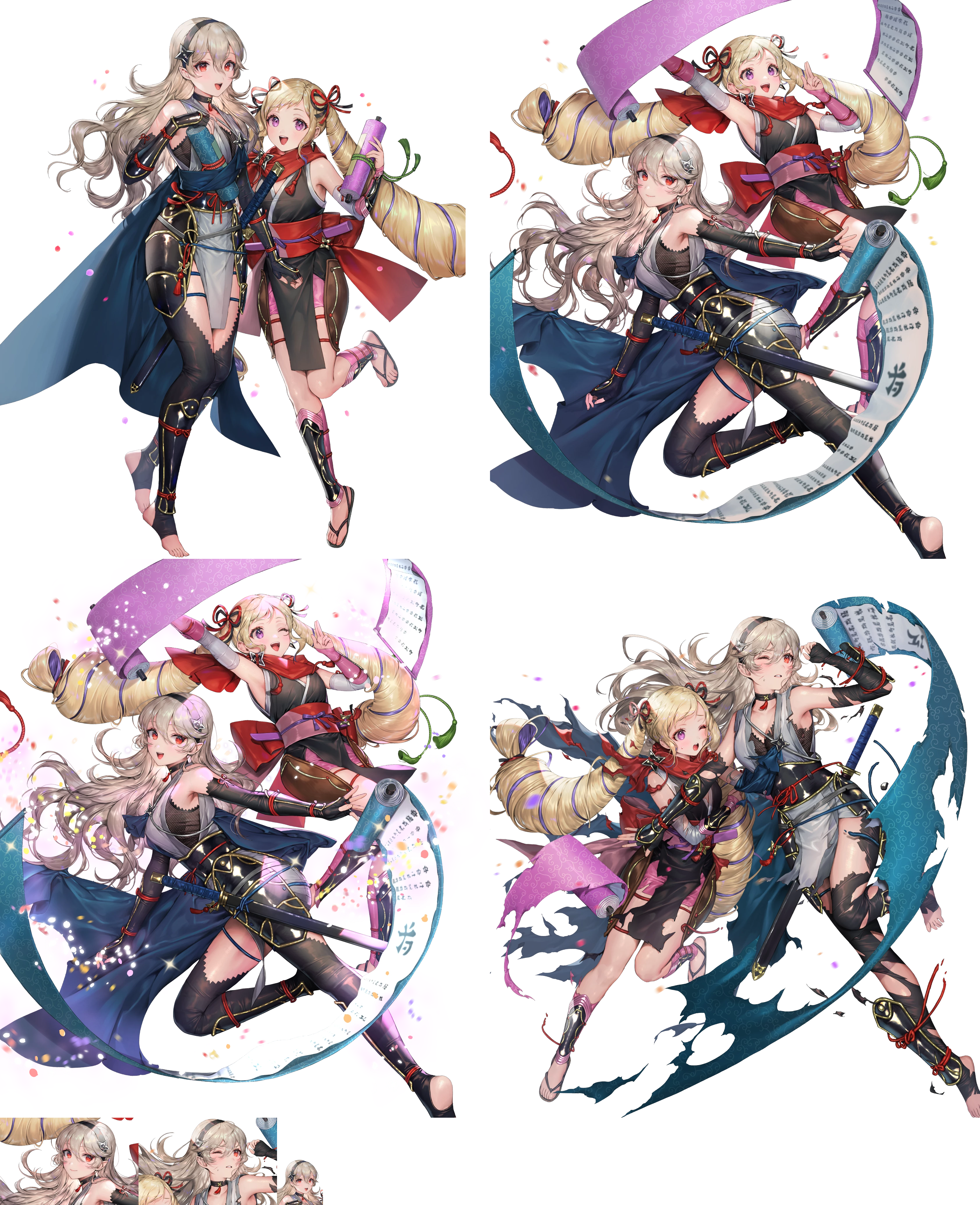 Fire Emblem: Heroes - Corrin & Elise (Ninja Training)