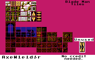 Blade Man Tileset