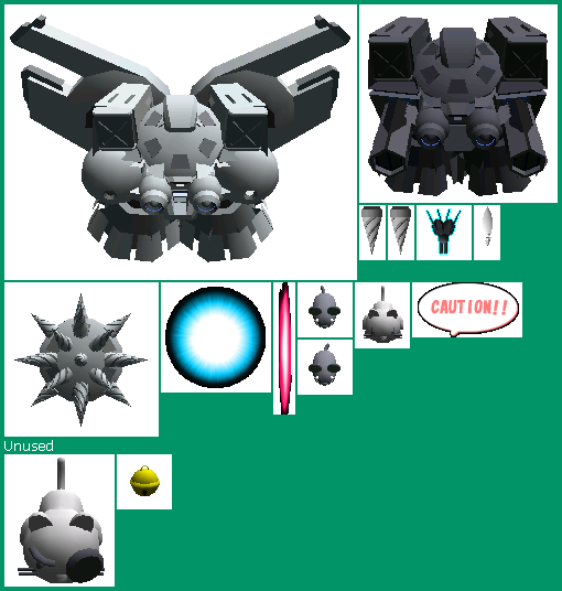 QP Shooting / Christmas Shooting - Stage 6 Enemies