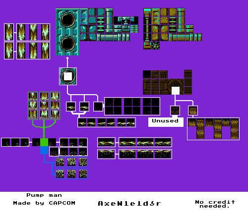 Mega Man 10 - Pump Man Tileset