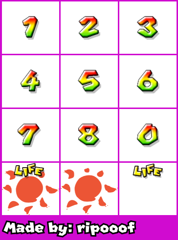 Life Meter (Super Mario Sunshine, Pre-Release)