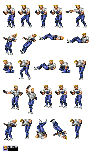 Streets of Rage Remake - Cody