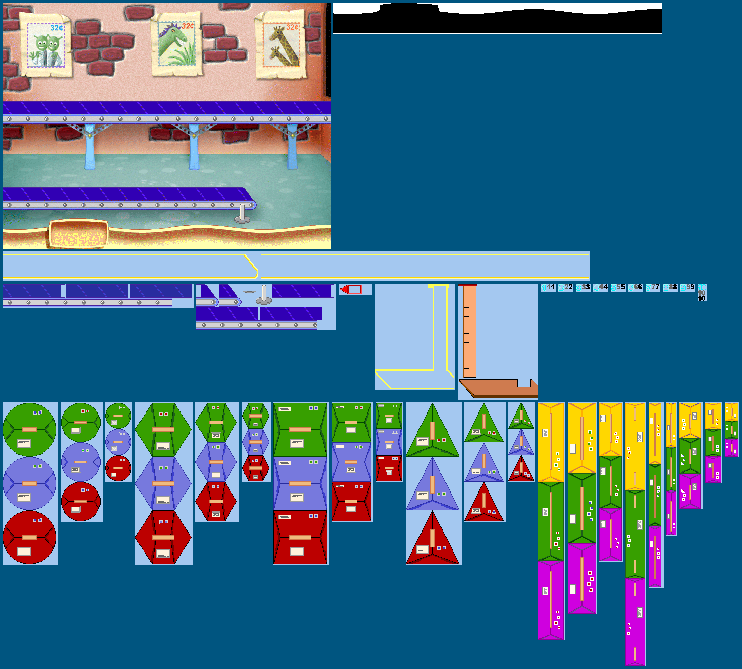 Fisher-Price Ready for School Kindergarten (1998) - Activity Elements