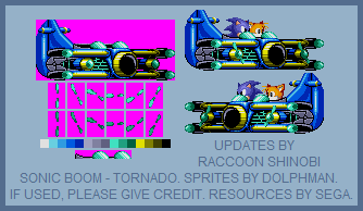 Sonic the Hedgehog Media Customs - Tornado (Sonic Boom)