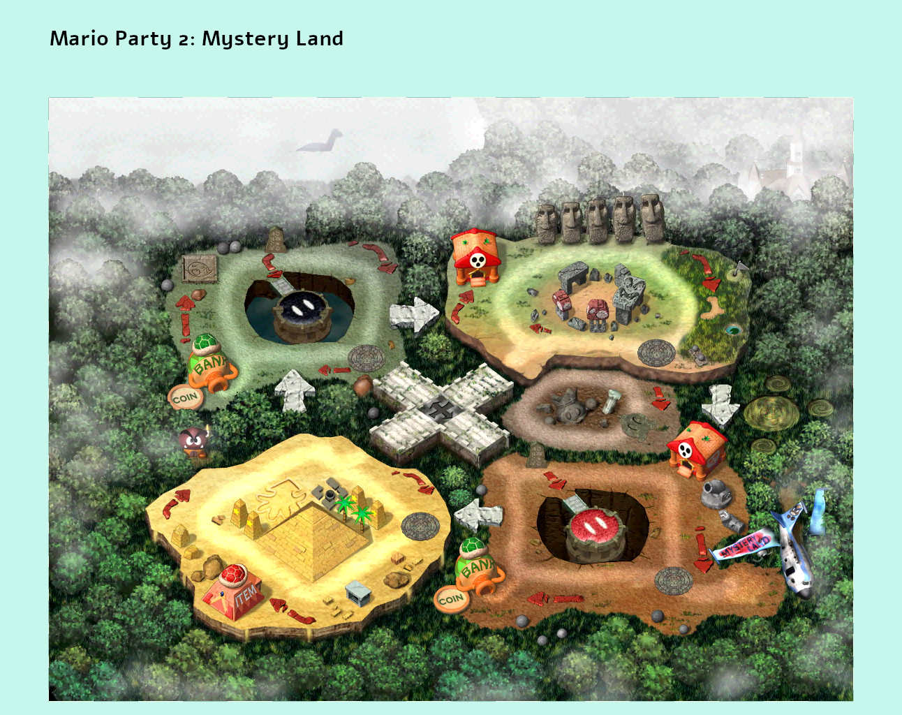 Mario Party 2 - Mystery Land