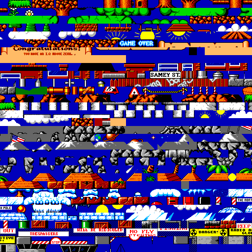 Wibble World Giddy: Wibble Mania! - Background Tiles