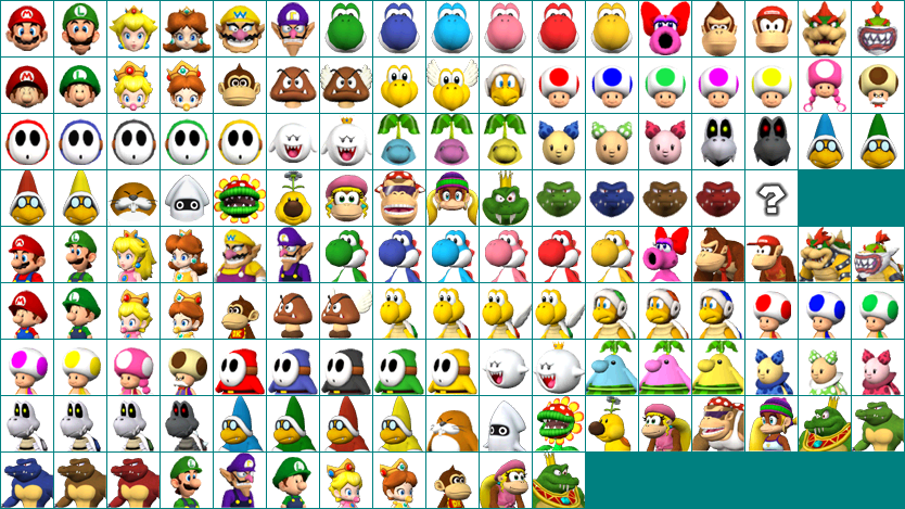 Character Icons