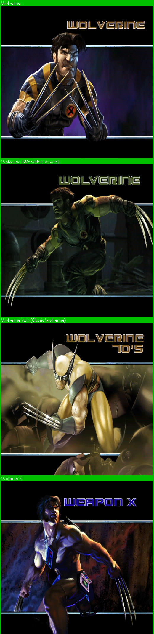 X-Men Legends - Wolverine